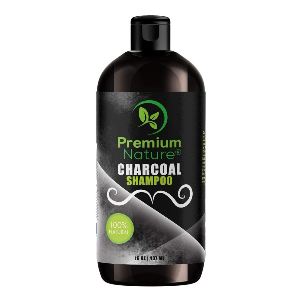 PREMIUM NATURE CHARCOAL SHAMPOO 437ML - BRAND NEW